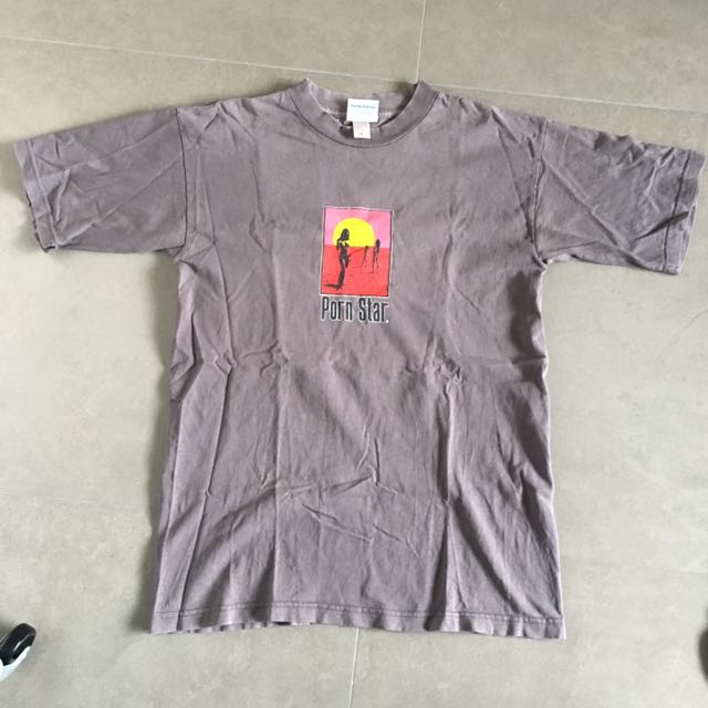 640px x 640px - Vintage 90s Porn Star Tee, Men's Fashion, Clothes on Carousell