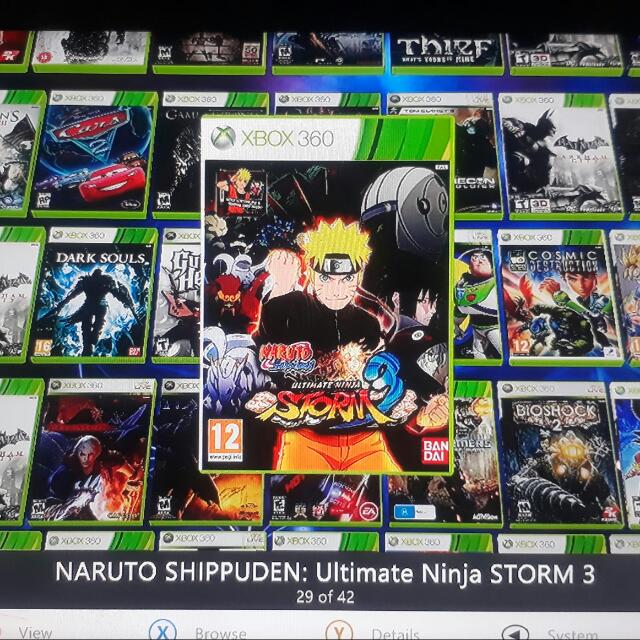 anime games xbox 360