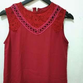 JREP maroon Top