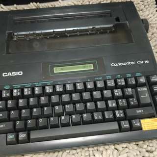 [Price Drop] Casio Casiowriter CW-16 Typewriter
