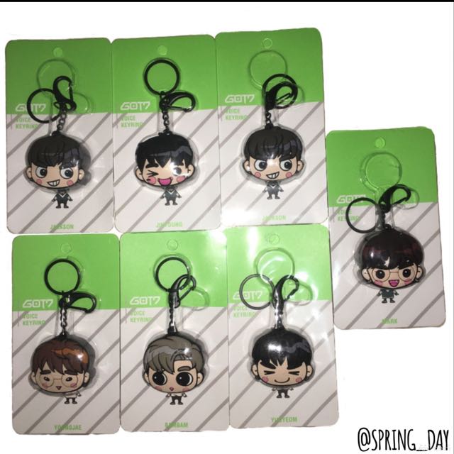 wts got7 got7 voice keyring Hobbies Toys Memorabilia Collectibles K Wave on Carousell
