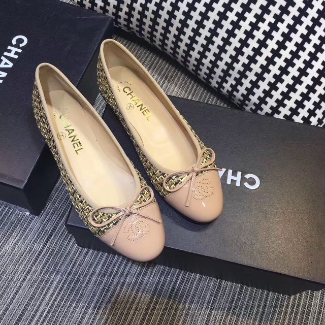 tweed chanel shoes