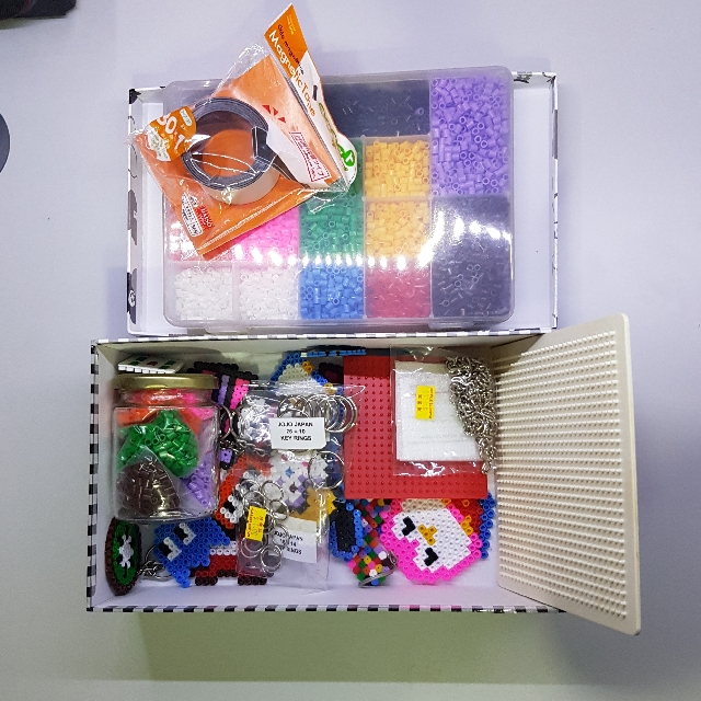 Ikea Pyssla Beads Set Different Boards Included Design Craft Craft Supplies Tools On Carousell