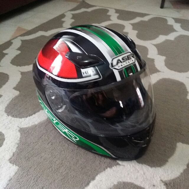 Harga helmet sale laser