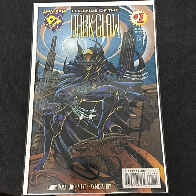Legends Of The Dark Claws 1 Amalgam Comics Book DC Marvel Batman Wolverine,  Hobbies & Toys, Books & Magazines, Comics & Manga on Carousell