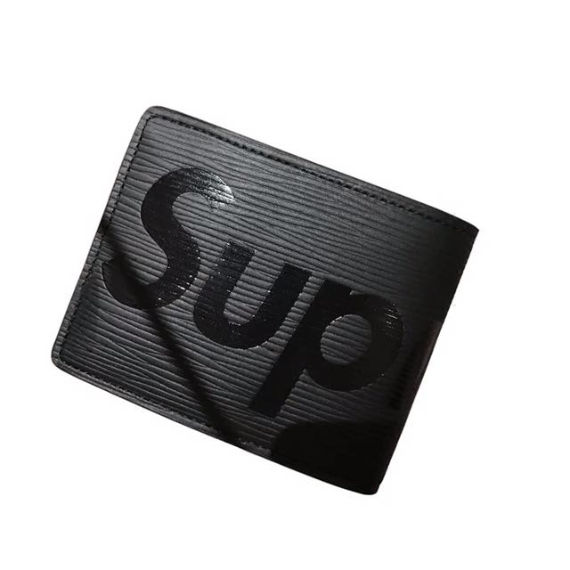 Supreme Louis Vuitton Wallet Black And 