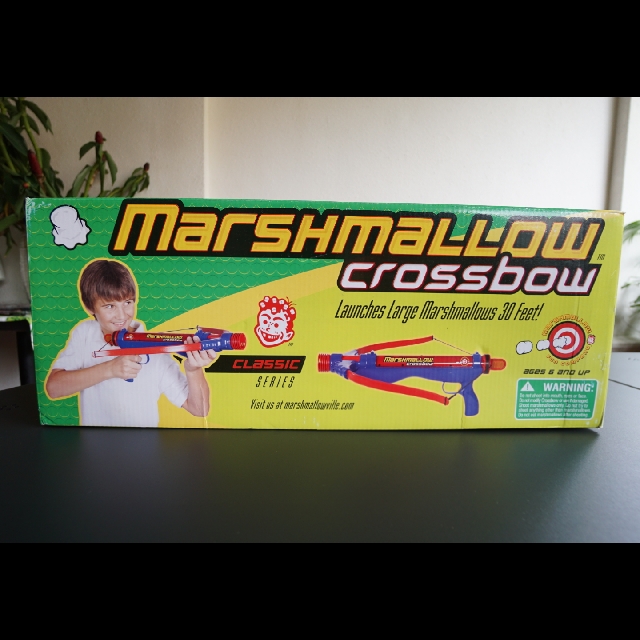 Marshmallow Crossbow Nerf, Hobbies & Toys, Toys & Games on Carousell
