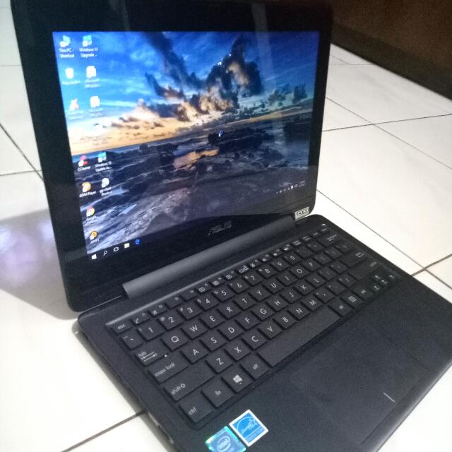 Notebook Asus Tp200s Touch Screen Mulus Elektronik Komputer Desktop Di Carousell