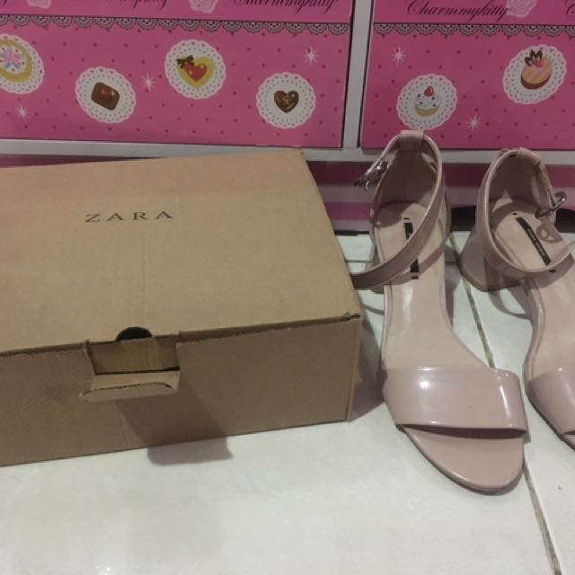Original Zara Basic Heels Fesyen Wanita Sepatu Di Carousell