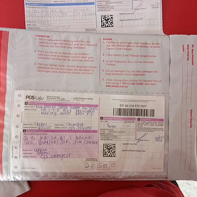 Pos Barang Customer Di Pahang Subang Everything Else Others On Carousell