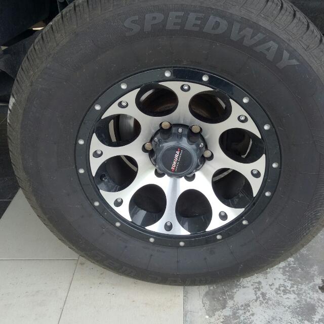 Rim 4x4 Dan Tayar 4 Biji Auto Accessories On Carousell