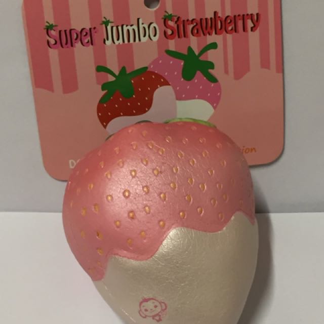 squishy strawberry jumbo