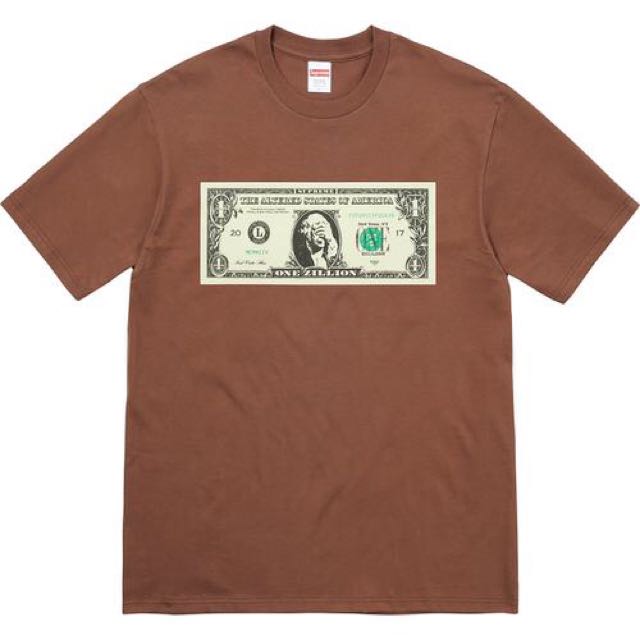 SUPREME money Tee, Men's Fashion, Tops 
