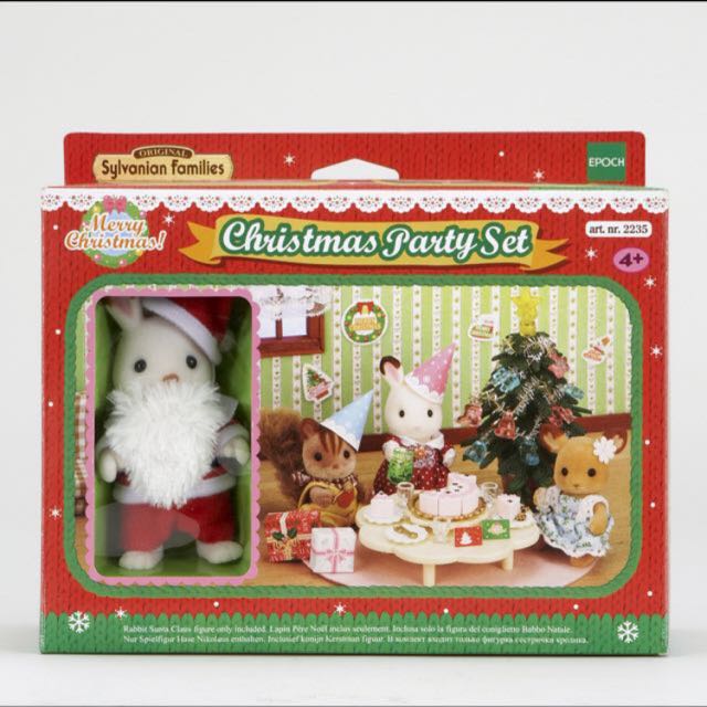 sylvanian families christmas set