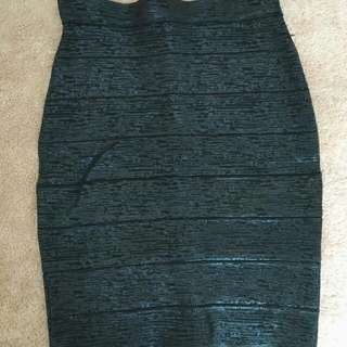 Bodycon Glitter Skirt