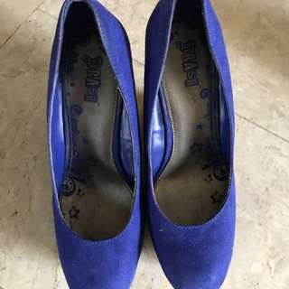 Payless Blue Pumps Wedge