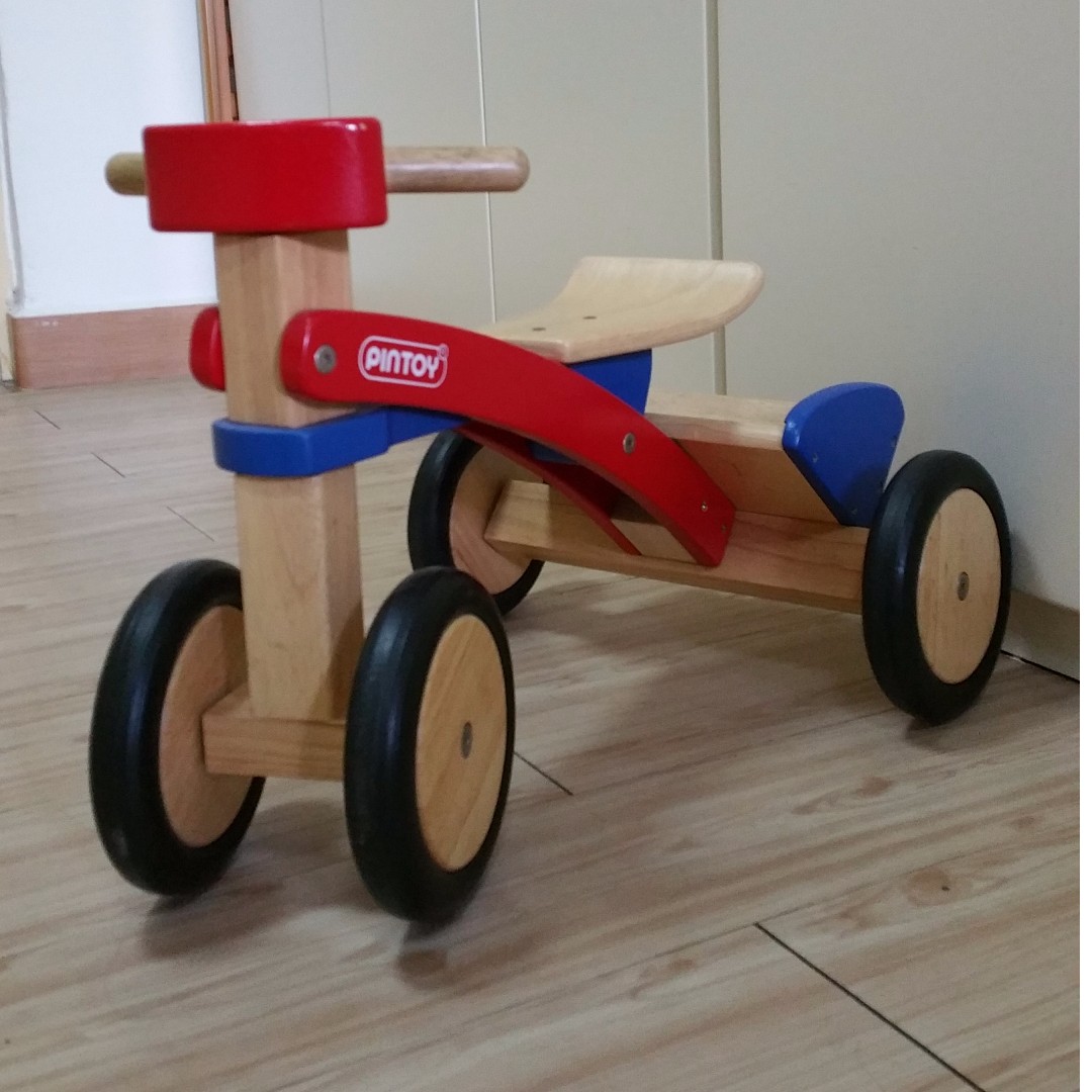 日本木製單車學行車三輪車平衡車 兒童 孕婦用品 玩具 Carousell