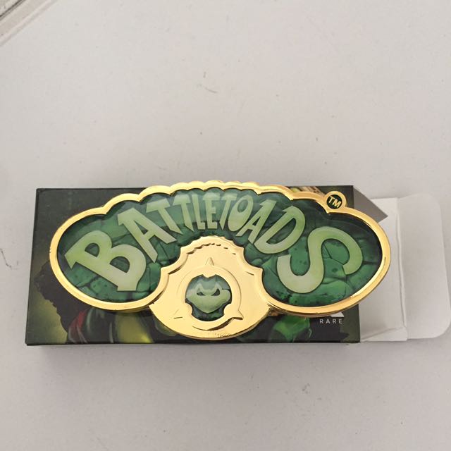 battletoads belt buckle