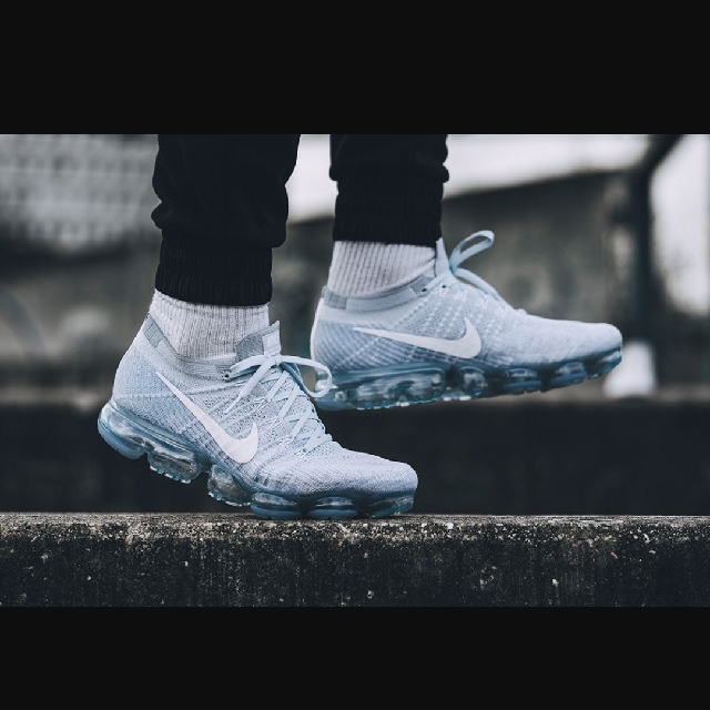 BN Nike Air Flyknit VaporMax Pure Platinum Men Men s Fashion