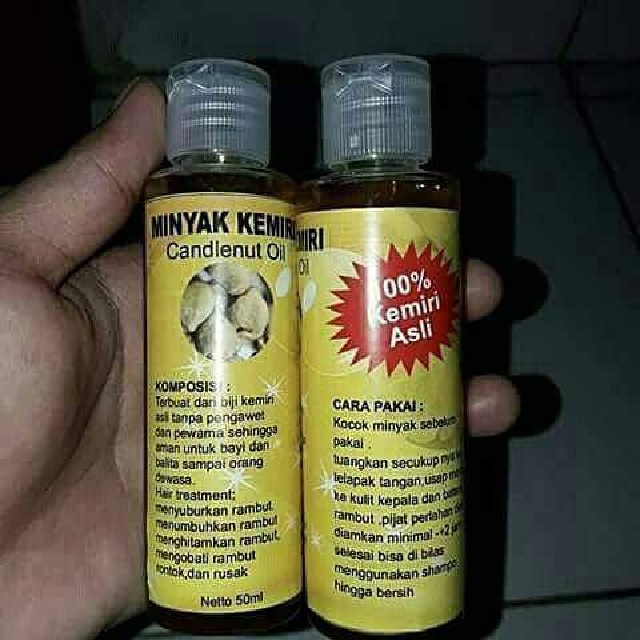 Candle Nut Oil Minyak Kemiri Health Beauty Hair Care On Carousell