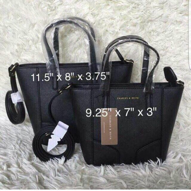charles and keith tote bag price