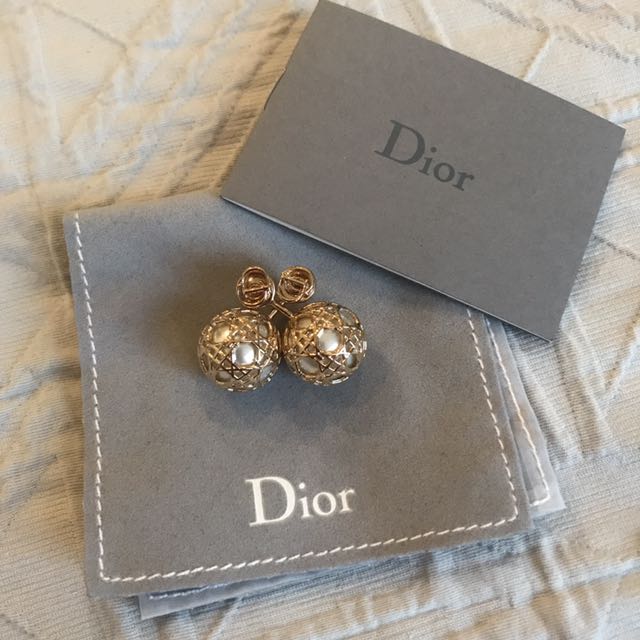 dior secret cannage earrings price