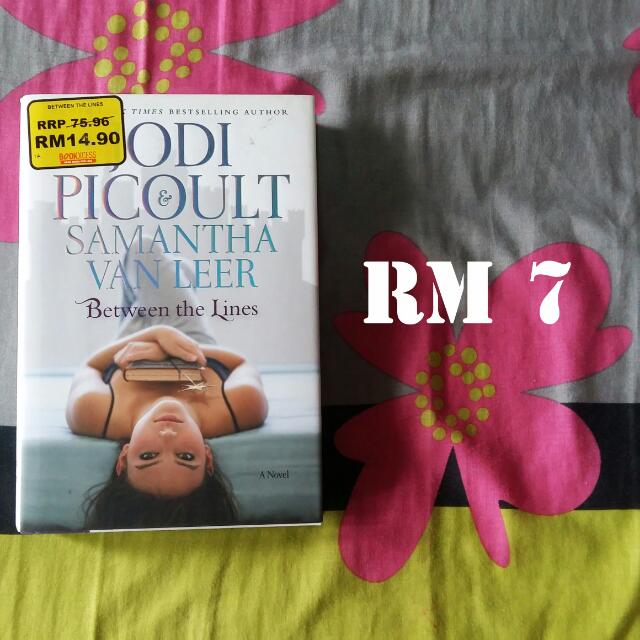 English Novel Between The Lines By Jodi Picoult And Samantha Van Leer Books Stationery Books On Carousell