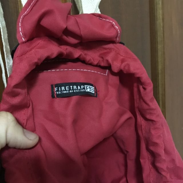 Firetrap Backpack (Category: Backpacks) located in Singapore. Submitted by hanze (Listing ID 122792619, Image 2). Description: .