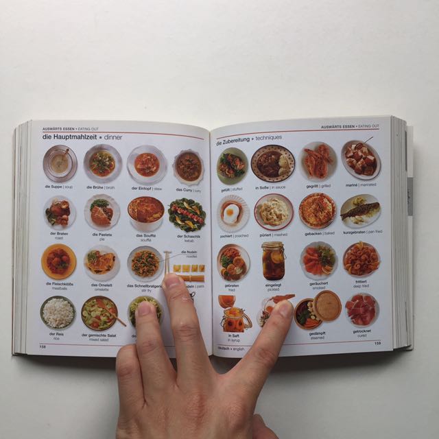 German English Visual Dictionary, Hobbies & Toys, Books & Magazines