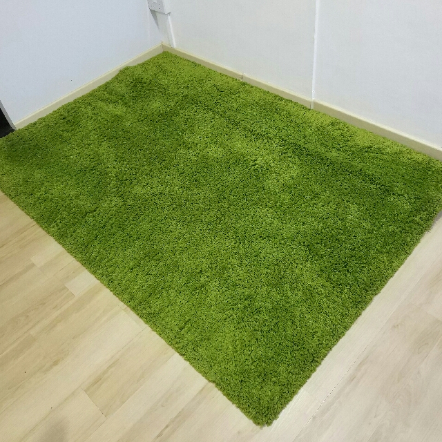 Ikea Hampen Grass Rug Furniture Home Decor On Carousell