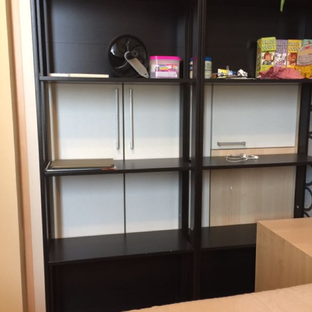 Ikea Laiva Bookcase Black Brown On Carou