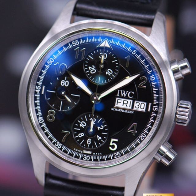 IWC PILOT CHRONOGRAPH 39mm AUTOMATIC IW3706 MINT Luxury Watches on Carousell