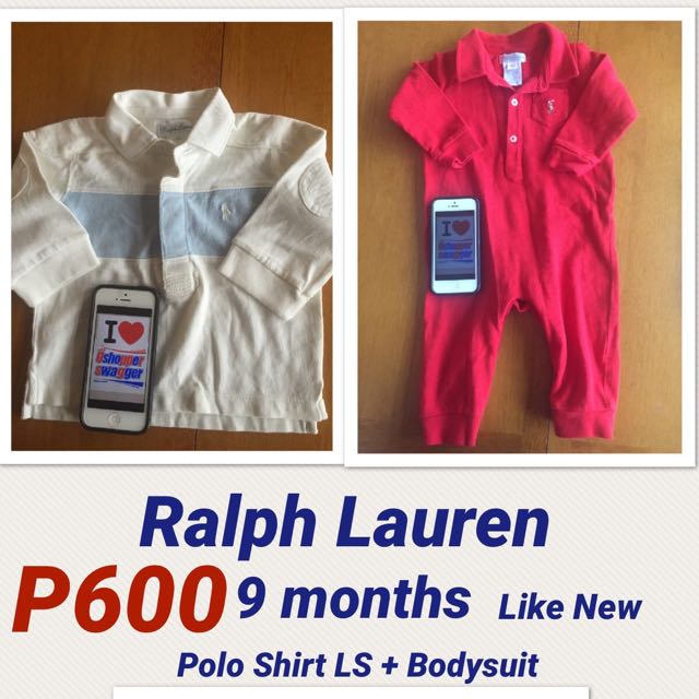 RALPH LAUREN 2pc BABY PACK 9 Months (Category: Babies & Kids Fashion) located in Makati City. Submitted by oshopper (Listing ID 122650063, Image 1). Description: .