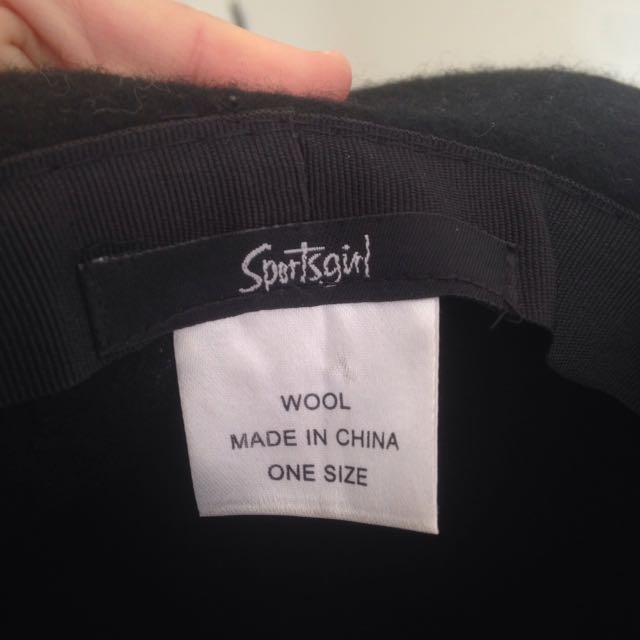 Sportsgirl Wool Hat, Women's Fashion, Accessories on Carousell