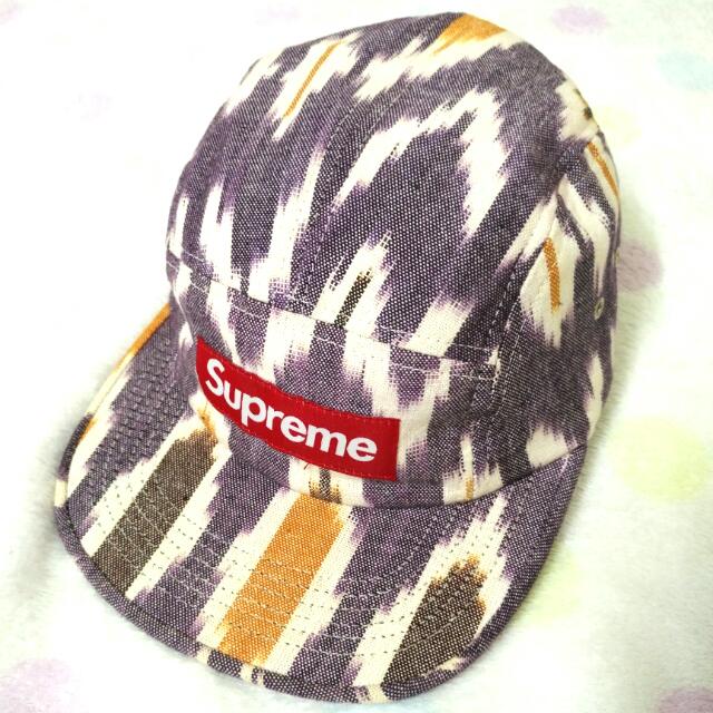 supreme ikat camp cap