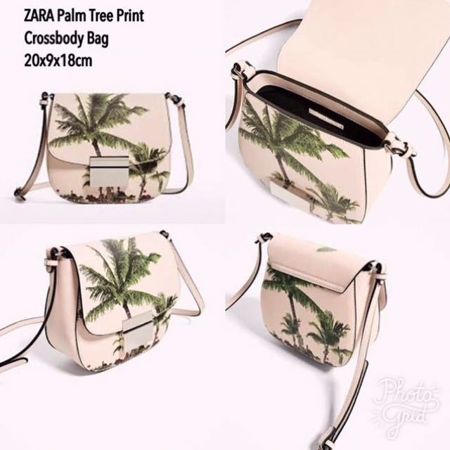 ZARA PALM TREE ORIGINAL BAG Barang Mewah Tas Dompet di Carousell