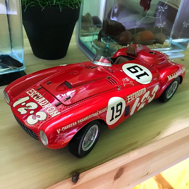 Scale 1/18 BBR Model Ferrari 375 Plus Winner Carrera Panamericana 1954,  Hobbies & Toys, Toys & Games on Carousell