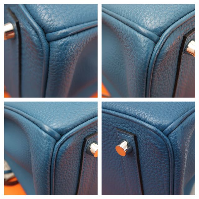 Hermès Birkin Bag 35cm Bleu de Galice Togo Leather w/PHW 2013