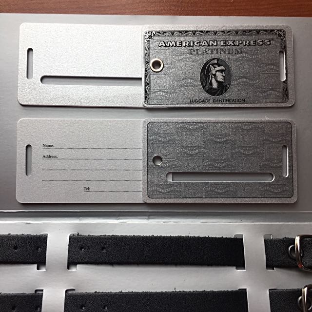 amex luggage tags