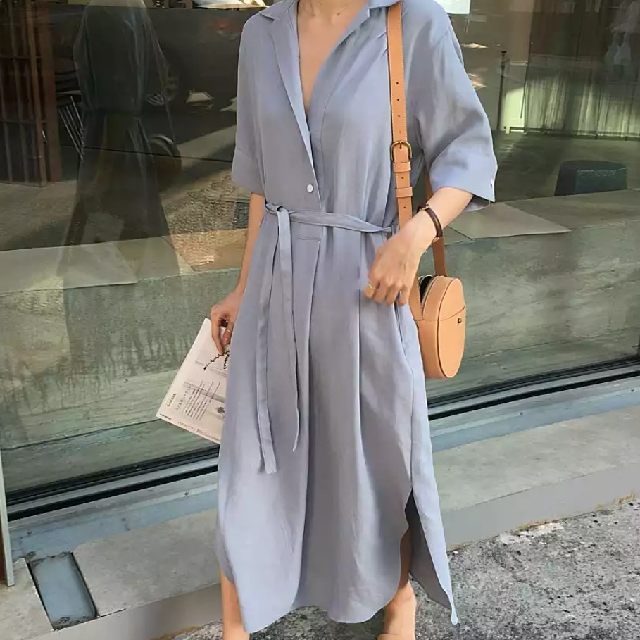 Flowy shirt dress Clearance