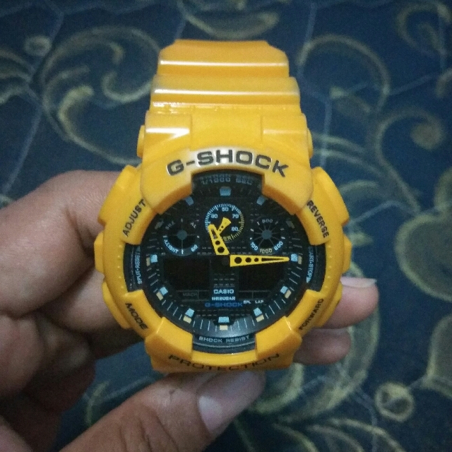 Casio G Shock Ga 100a 9a 100 Original Olshop Fashion Olshop Pria Di Carousell