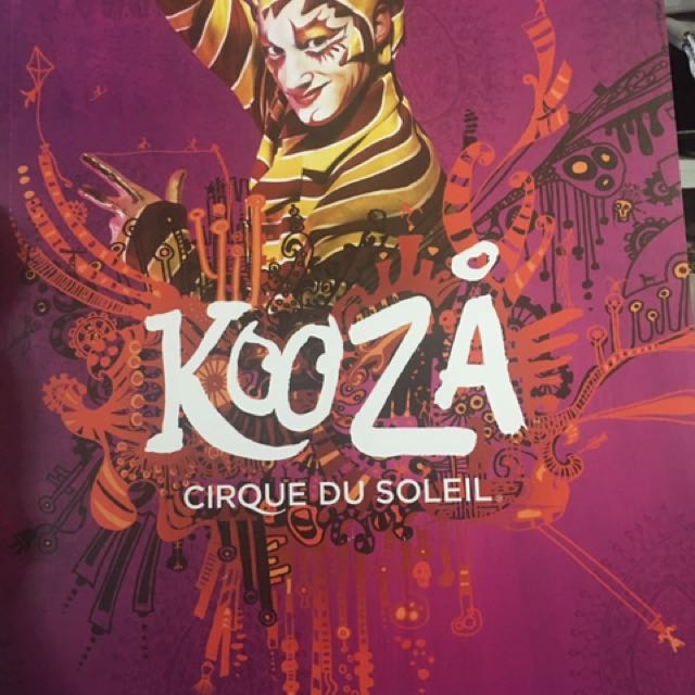 Cirque Du soleil Souvenir Program Book, Hobbies & Toys, Books & Magazines, Children's Books on