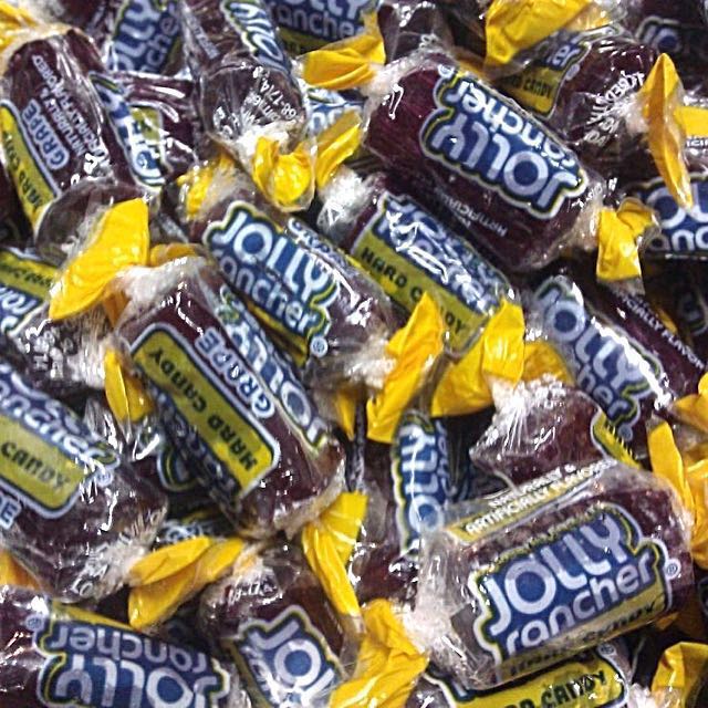 Grape 🍇 Jolly Ranchers Hard Candy, Food & Drinks, Packaged & Instant