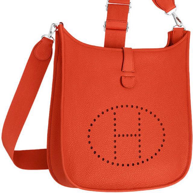 hermes new evelyne bag