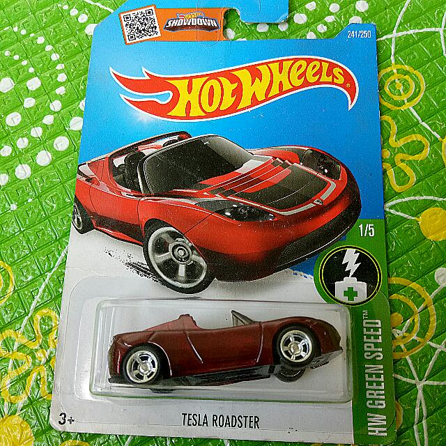 Hotwheels Tesla Roadster Super Treasure Hunt