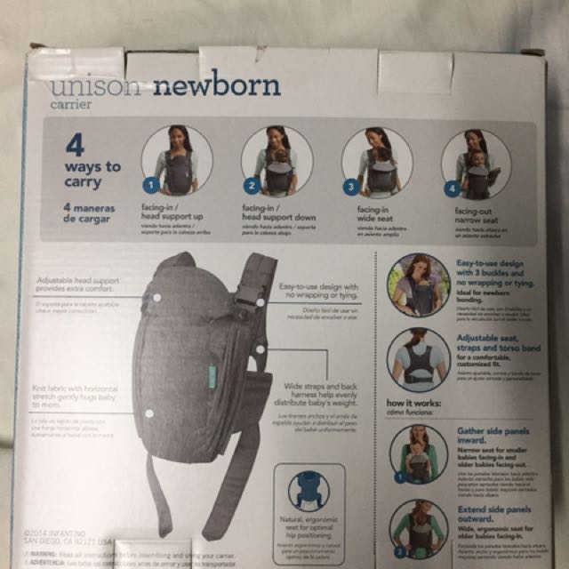 Infantino clearance unison carrier