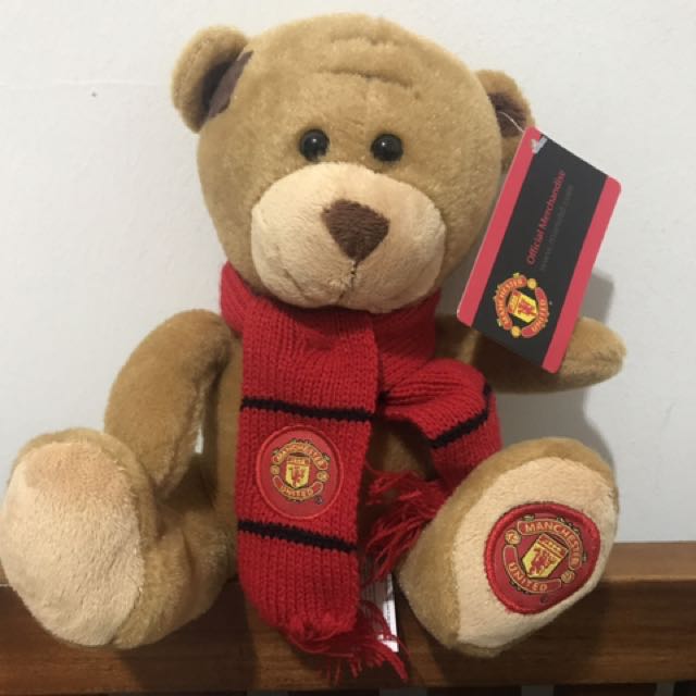 man utd teddy bear