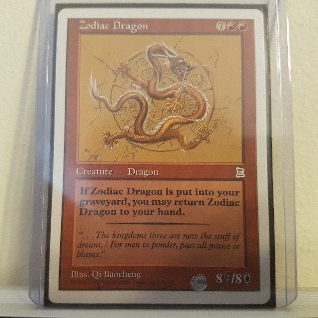 Mtg P3k Zodiac Dragon, Hobbies & Toys, Toys & Games on Carousell