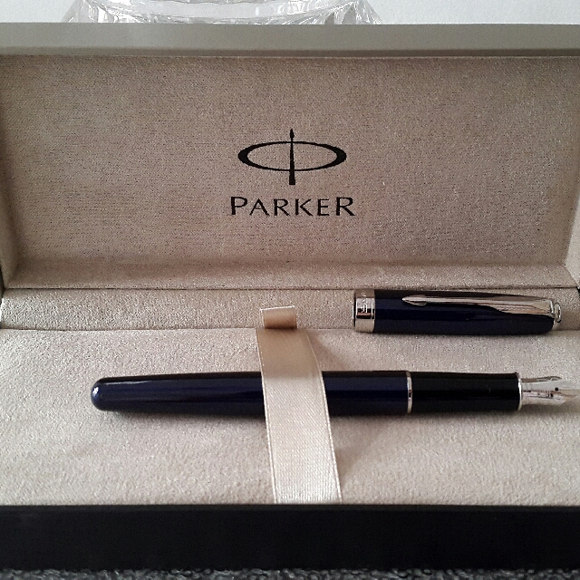 PARKER France P.III Fountain Pen 18K750 / Pulpen