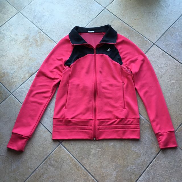 ADIDAS pink jacket, Women's Fashion, Coats, Jackets and Outerwear on ...
